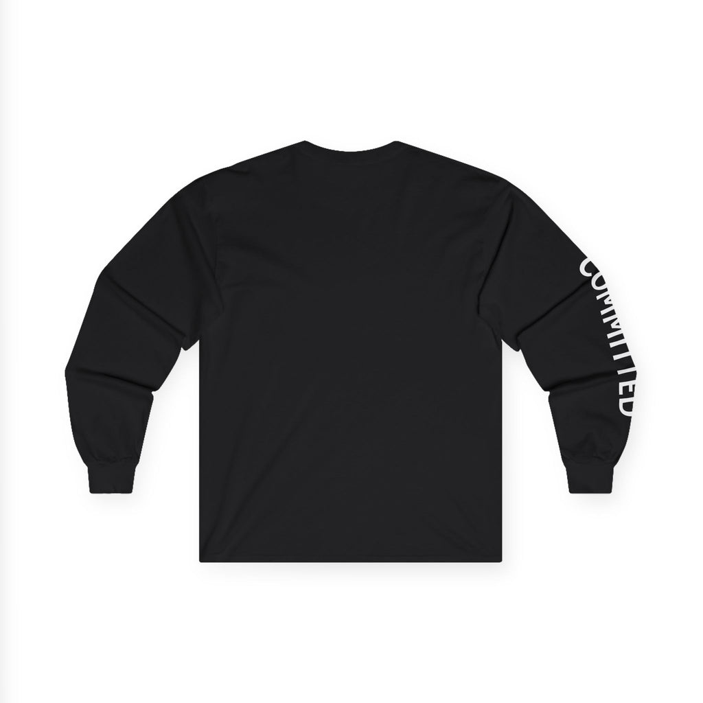 Inspirational Long Sleeve Tee - Committed