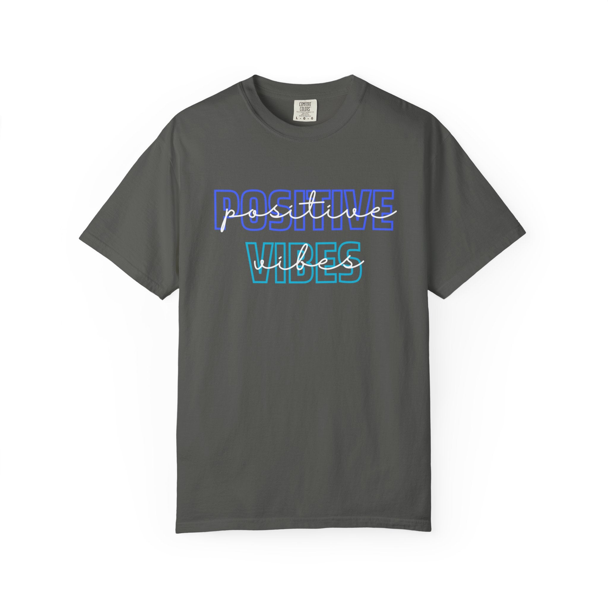Comfort Colors Positive Vibes Unisex Garment-Dyed T-Shirt