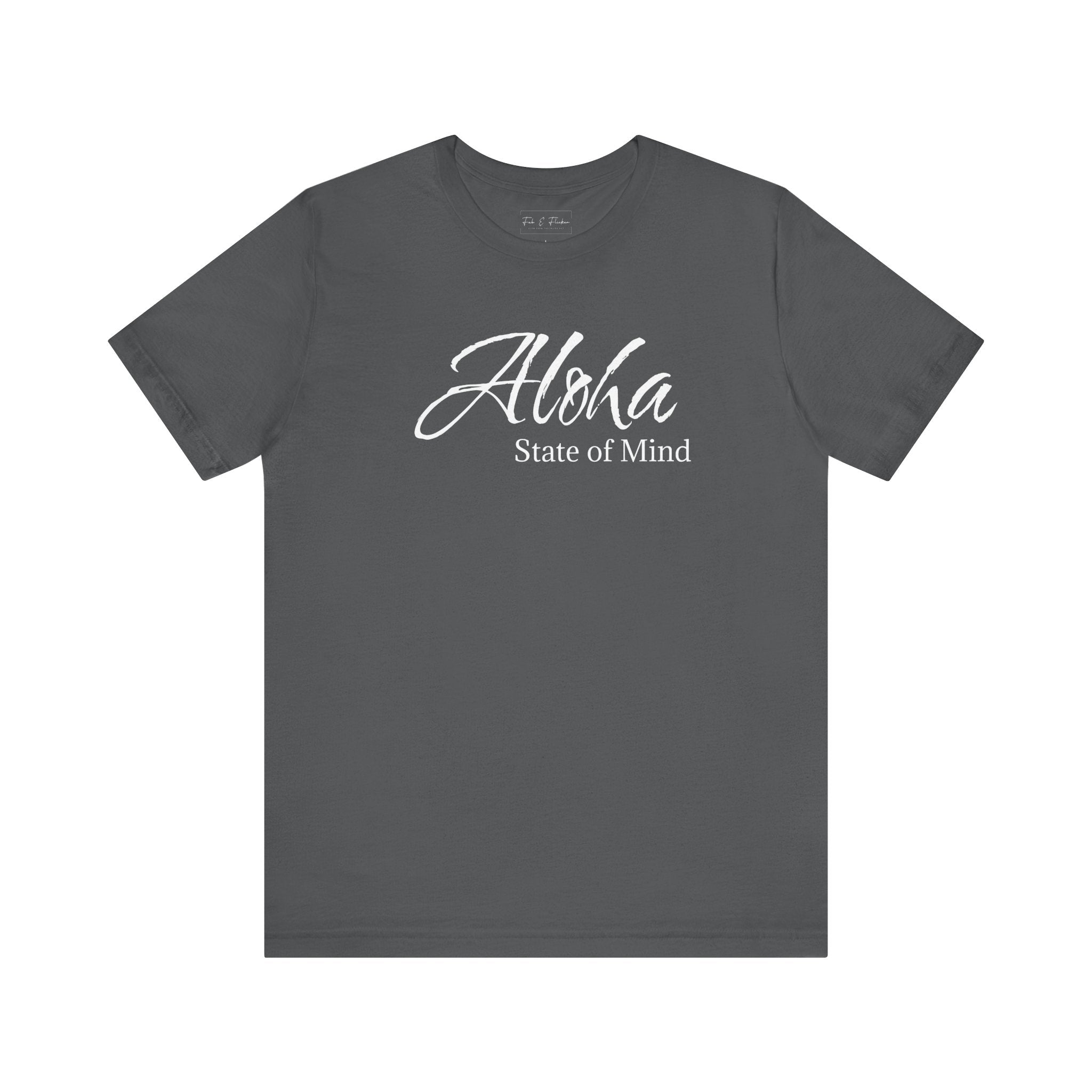 Hawaii Aloha State Unisex Jersey Short Sleeve Tee, Various Colors, Breathable Fabric