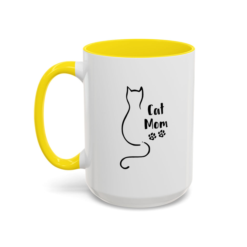 Cat Mom Coffee Mug
