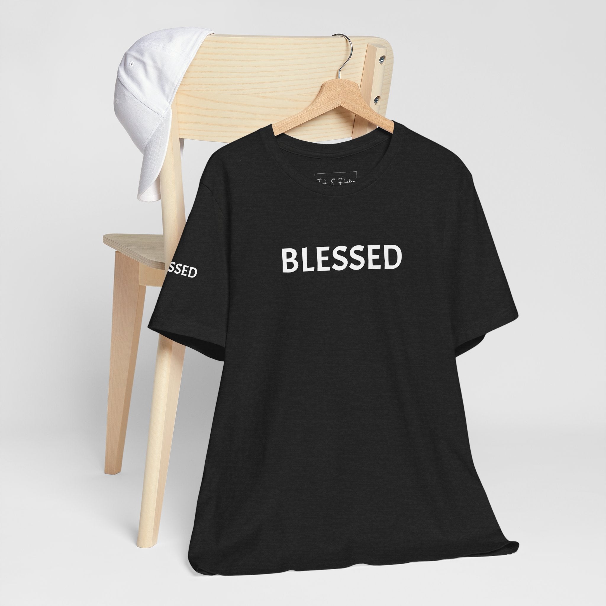 Inspirational Short Sleeve Tee - Blessed