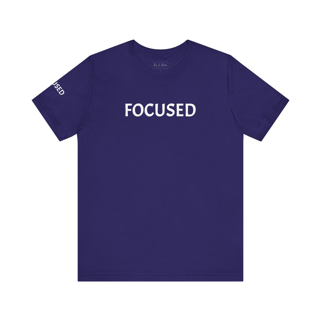Inspirational Short Sleeve Tee - Focused
