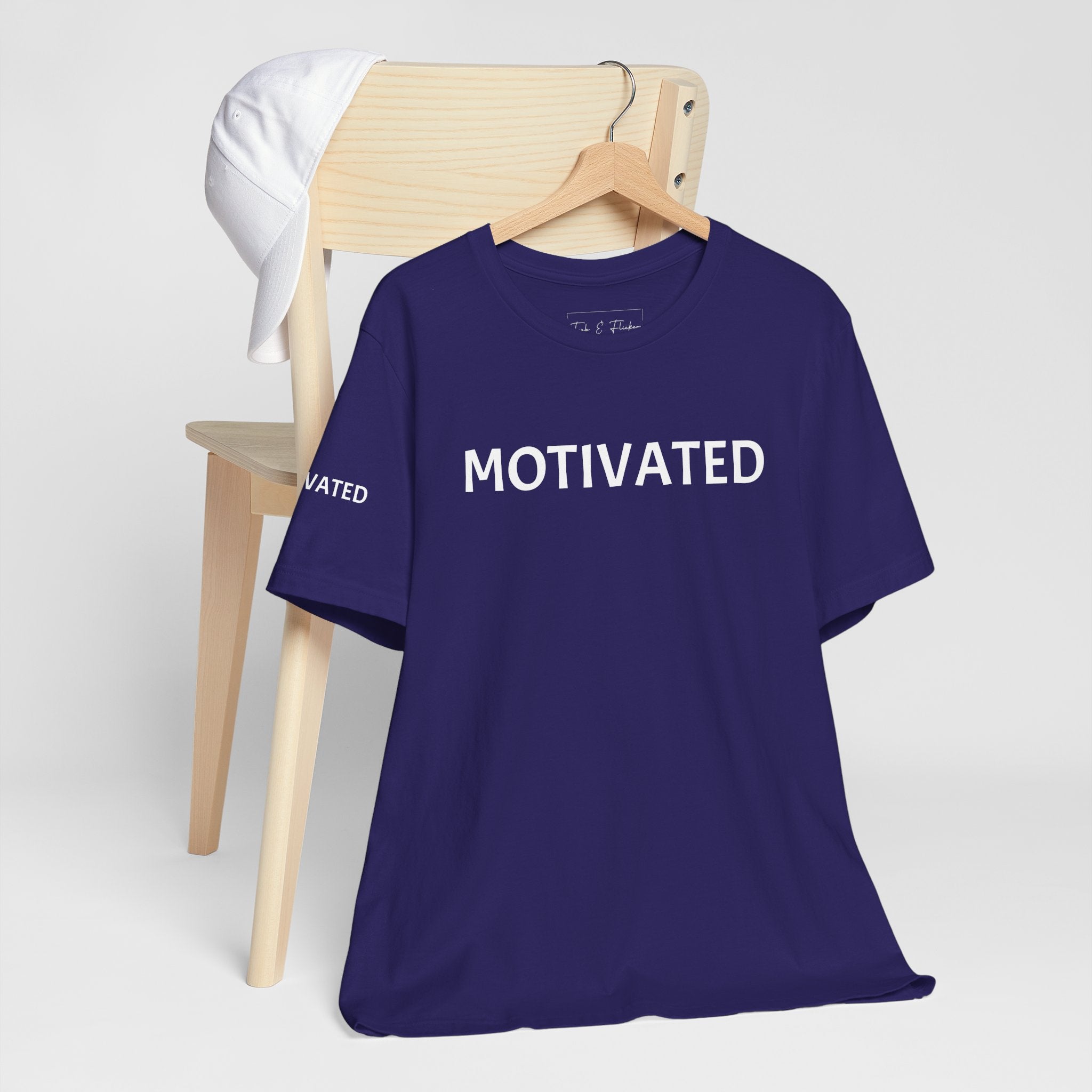 Inspirational Short Sleeve Tee - Motivated