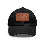 Fab & Flicker Stylish Hat with Leather Patch - Glow from the Inside Out