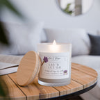 Frosted Glass Candle - Serenity Inducing Scented Candles | 11oz Decorative Candle, Various Scents