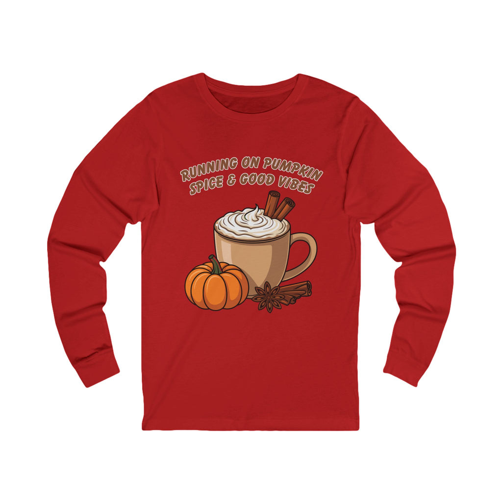 Autumn Long Sleeve Tee- Pumpkin Spice, Fall Fashion, Halloween, Thanksgiving Gift