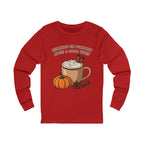 Autumn Long Sleeve Tee- Pumpkin Spice, Fall Fashion, Halloween, Thanksgiving Gift