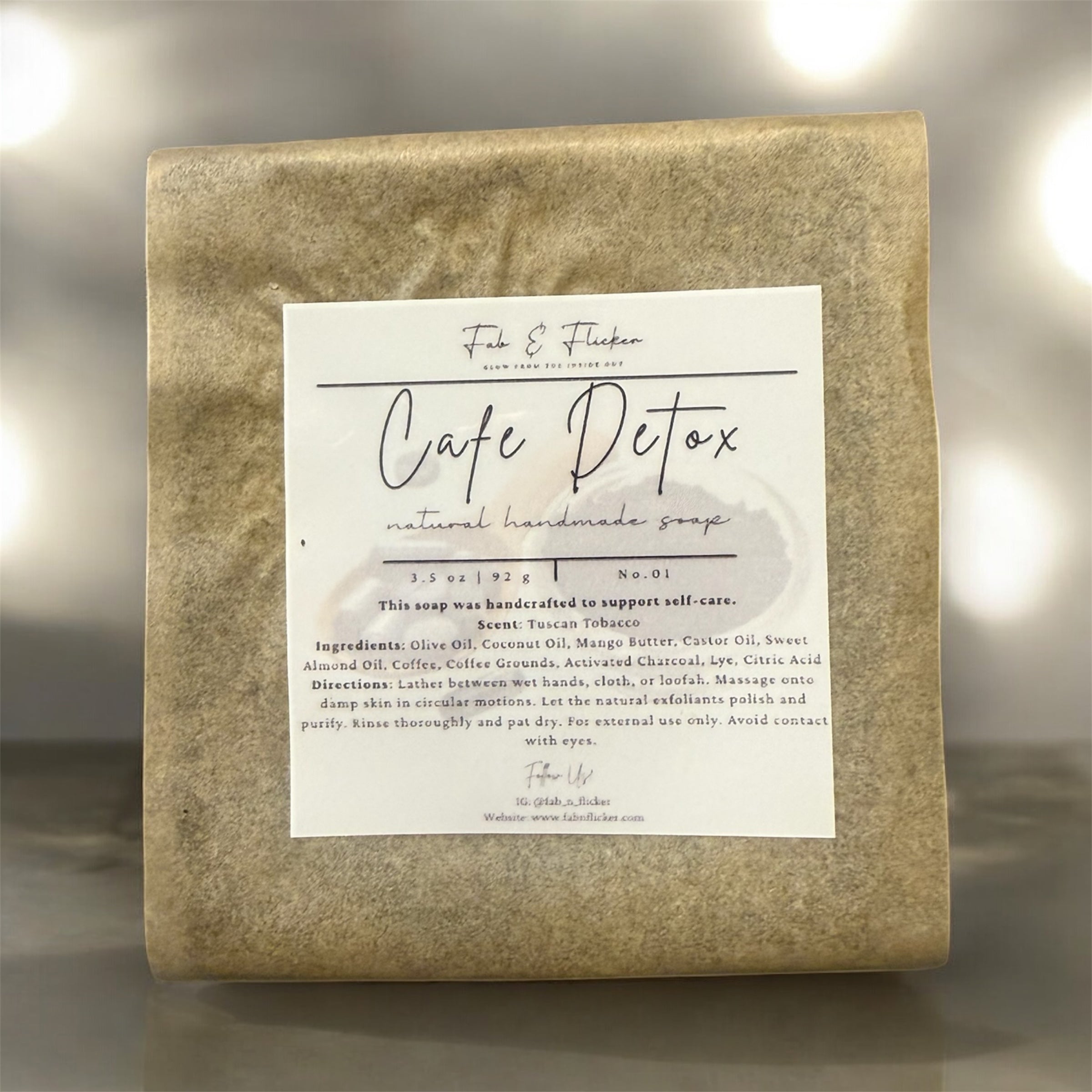 Cafe Detox Soap