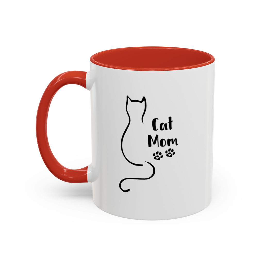 Cat Mom Coffee Mug