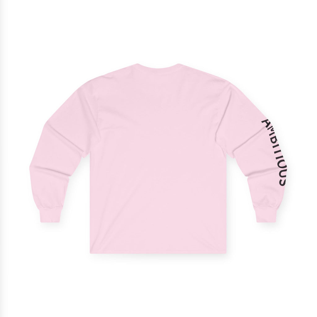 Inspirational Long Sleeve Tee - Ambitious