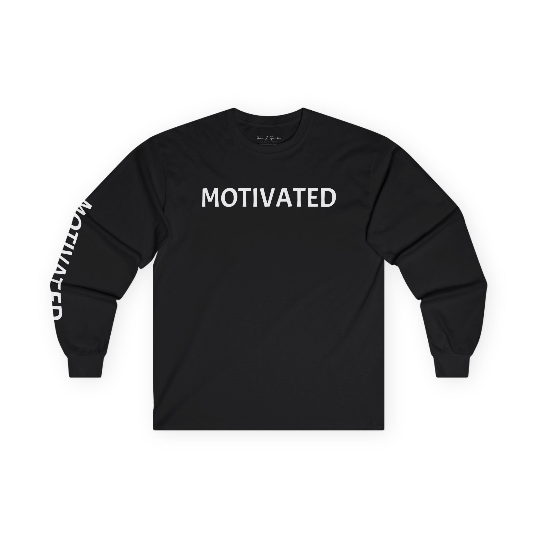 Inspirational Long Sleeve Tee - Motivated