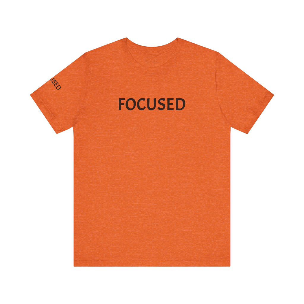 Inspirational Short Sleeve Tee - Focused