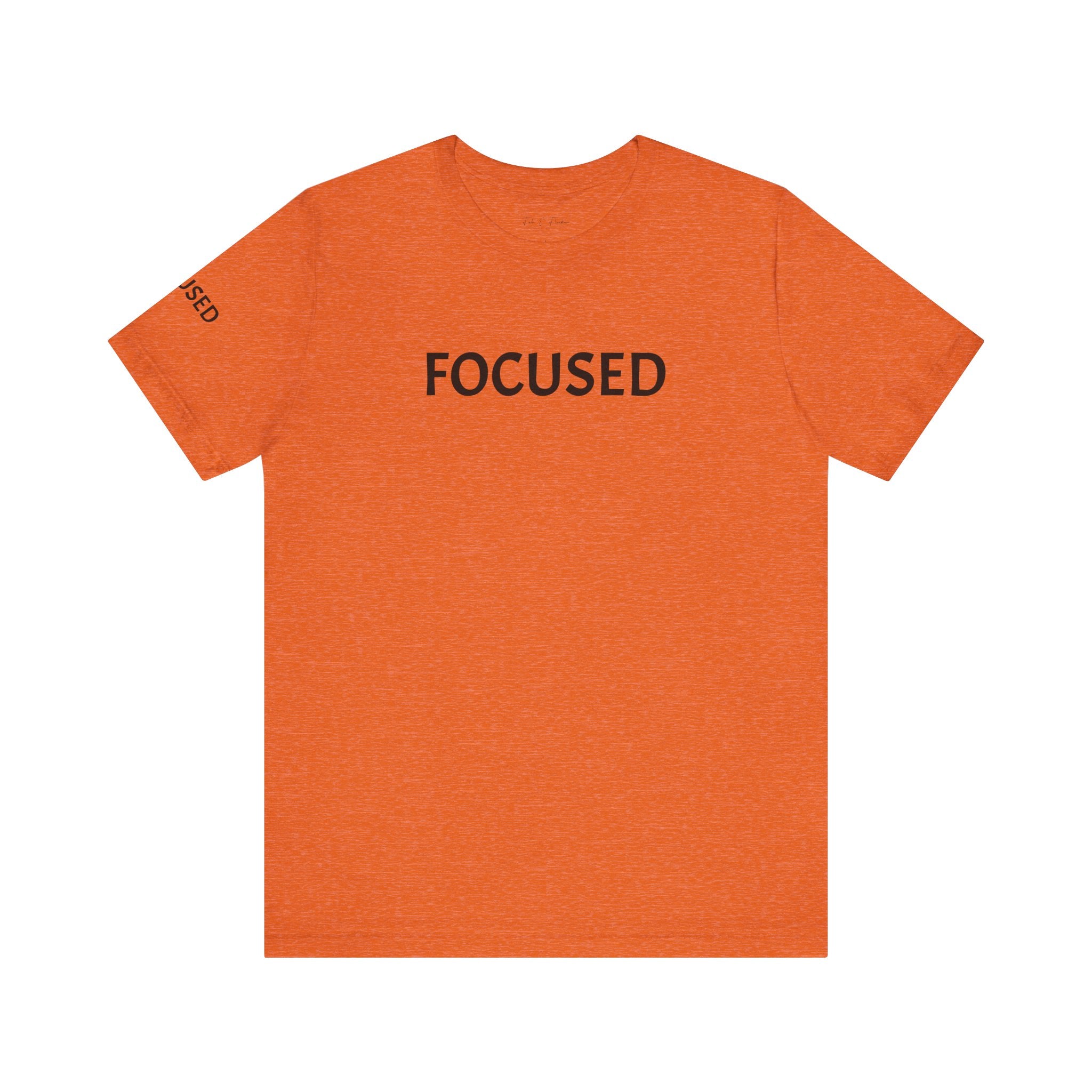 Inspirational Short Sleeve Tee - Focused