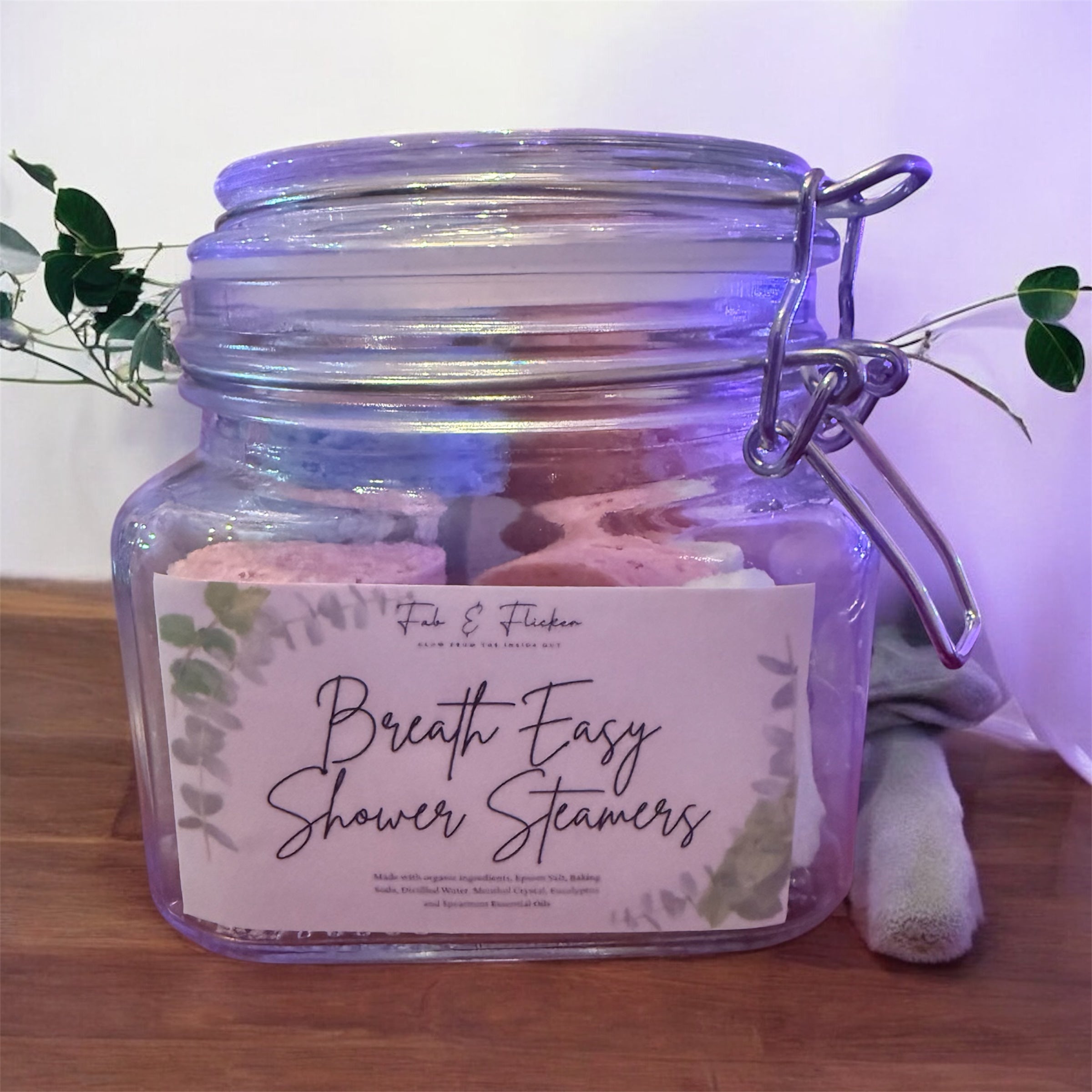 Breathe Easy Shower Steamers