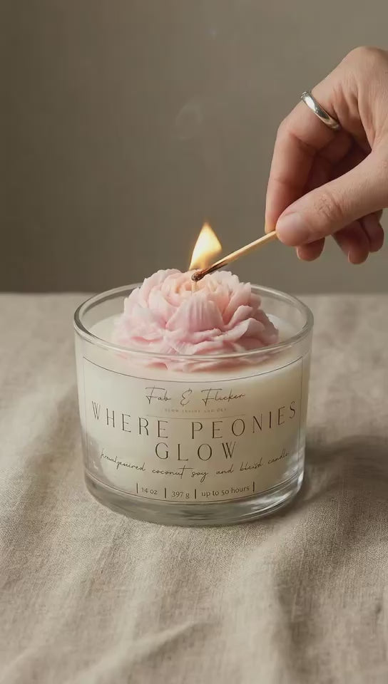 Where The Peonies Glow 17oz
