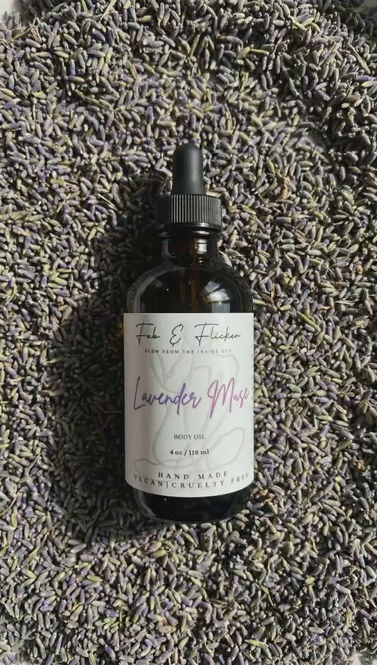 Lavender Muse Body Oil 4oz