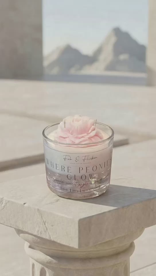 Where The Peonies Glow 17oz